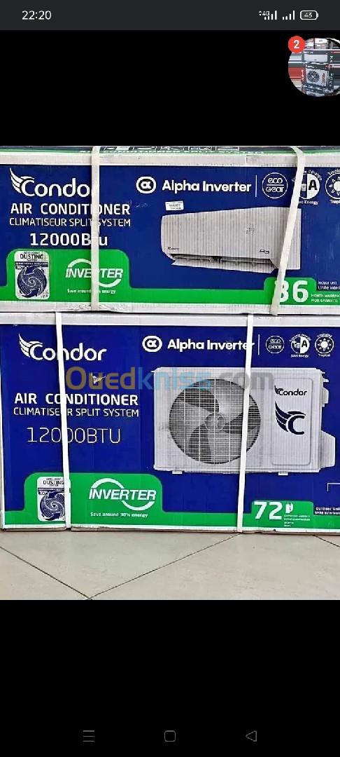 Climatiseur Condor Alpha Tropical Inverter Alger Alg Rie