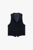 Gilet de costume zara noir 