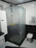 Montage de cabine de douche et vitrine