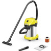 Karcher Aspirateur eau et poussière KARCHER WD3 -inox 1000W (Fonction soufflerie)