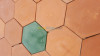 TOMETTE - HEXAGONALE - TERRE-CUITE