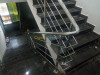 garde corps rampe d'escalier inox/verr