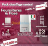 Vente installation chauffage central