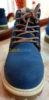 Chaussures homme  Godasse botte bleu  