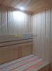 sauna sur mesure fourniture poussée 