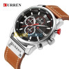 Montre curren original pour hommes 