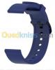 bracelet silicone 20mm bleu