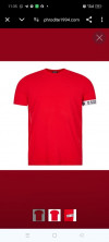 DSQUAREDT SHIRT RED 