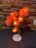 Lampe de Table LED en Forme d'Arbre à Roses Luminaire Décoratif Idéal pour une Chambre