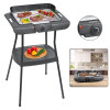 Barbecue Électrique Sur Pieds Ou De Table 2en1 2000W Bomann BQS 2244 CB