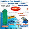 Packs Citerne Plastique Soummam vertical 500/800/1000 litres 3couches+pompe et Cervomatic+Accessoire