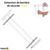 Extension de barrière de sécurité 14 cm -Safety 1st