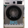 Promotion machine a laver hisense 8kg blanc gris 