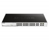 Switch 24 Port PoE Et 4 Port SFP 10\100\1000 D-Link DGS-1210-28P