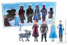 Ensemble de figurine Frozen 6 caractéres