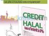 OFFRE DE CREDIT ET FINANCEMENT HALAL