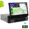 Autoradio Android Ecran Oled Rétractable 7Pouces Navigation GPS + Car play 2 ram 32 gb