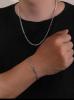 Bracelet et collier inoxydable homme 