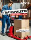 Transpalette Manuelle 3 Tonnes (Location) | تأجير رافعة يدوية بقدرة تحميل 3 أطنان