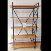 ETAGERE BOIS METAL