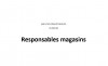 Responsable magasin