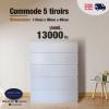 Commode 5 tiroirs 