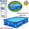 Steel Pro Piscine Rectangulaire 300 \ 201\  66cm Bestway 56404