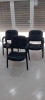 Chaise de bureau+chaises visiteurs  / 