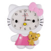 Horloge Murale Pour Enfant - Hello Kitty - Blanc/Rose