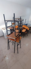 15 tables et 15 chaises scolaires 