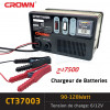 chargeur de batterie  6V/12V 128w CT37003 CROWN