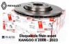 Disques de frein avant KANGOO II 2008 - 2023