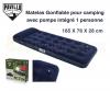 Des Matelas Gonflable pour camping et plage Pavillo haute qualité