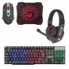 Pack 4en1 Clavier + Souris + Casque + Tapis de Souris Marvo Scorpion CM370