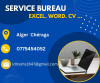 Service bureau EXCEL . WORD . CV . DESIGN ....