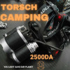 Head torch camping مصباح الاضاءة للرأس