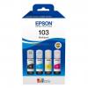 05 Bouteille Encre Epson Ecotank 103 Originales En Pack