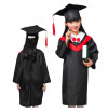 Costumes de graduation académique pour enfants 5-7 ans