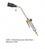 Chalumeau pour étancheur Manche X 400