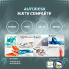 Autodesk complète,Autocad,revit,robot, civil 3d,2022 à 2025 Abonnement 1 An/3Ans windows / MAC OS