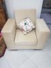 2 fauteuils tissu anti tache