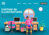 Création des sites web 3D