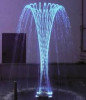 Jet crown fontaine avec led