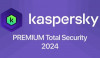 Kaspersky Premium Total Security 2024  Antivirus Clé 2ans