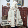 VESTE TISSAGE ET BRODAGE MAIN MOTIFS BERBERES