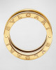 Bvlgari B Zero1 18k Gold 4 Band Ring Bague