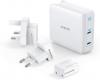  Anker PowerPort III 2-Port 60W Charger Chargeur Iphone