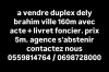 Vente Duplex Alger Dely brahim