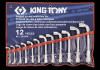 JEUX CLE A PIPE 12PCS KING TONY