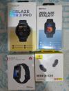 2 smart watch/ bracelet band 8/ kit ss fil baseus 